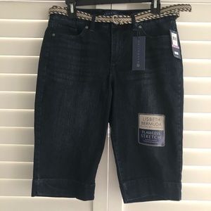 New Bandolino Lisbeth Skinny Bermuda Jeans, Curvy Fit